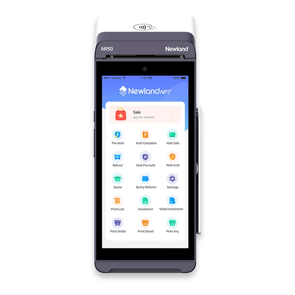 Wireless payment terminal - Portable card reader for mobile transactions