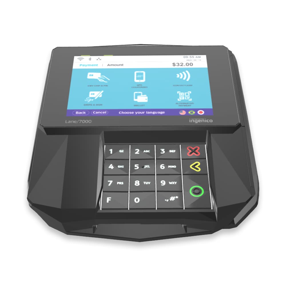 Ingenico Lane 7000 Smart Terminal Tap