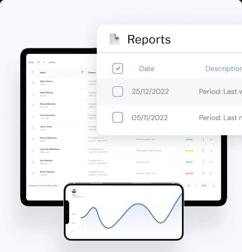 Data-driven decisions section