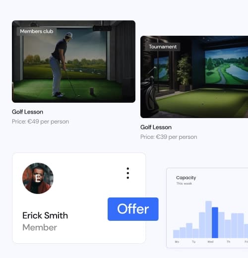 Exclusive benefits for simulator players