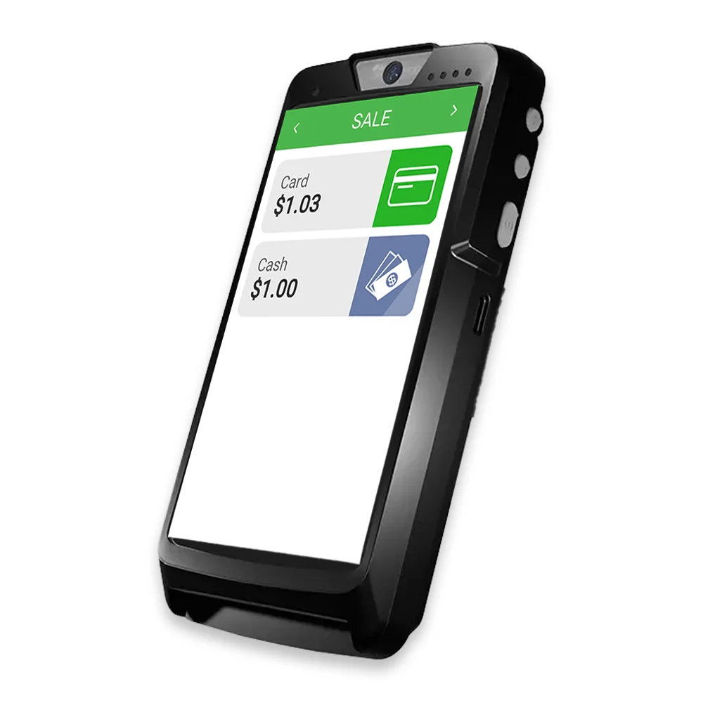 Dejavoo QD3 mobile POS terminal front view