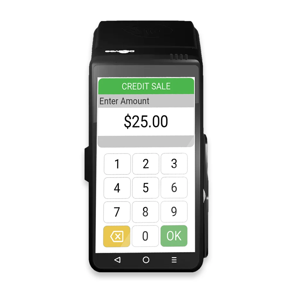 Dejavoo QD 2 Smart Terminal Side