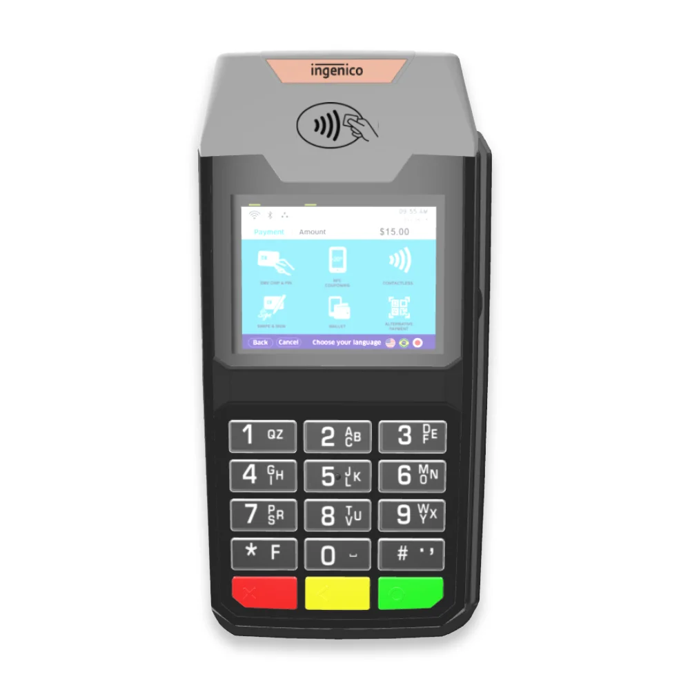 Ingenico Lane 3600 PIN pad front view
