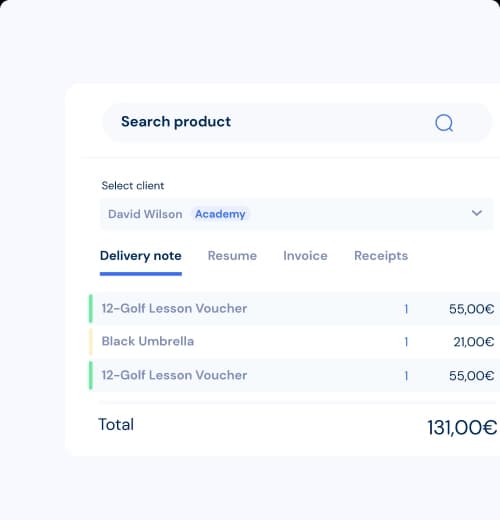 POS and Tee Sheet integration