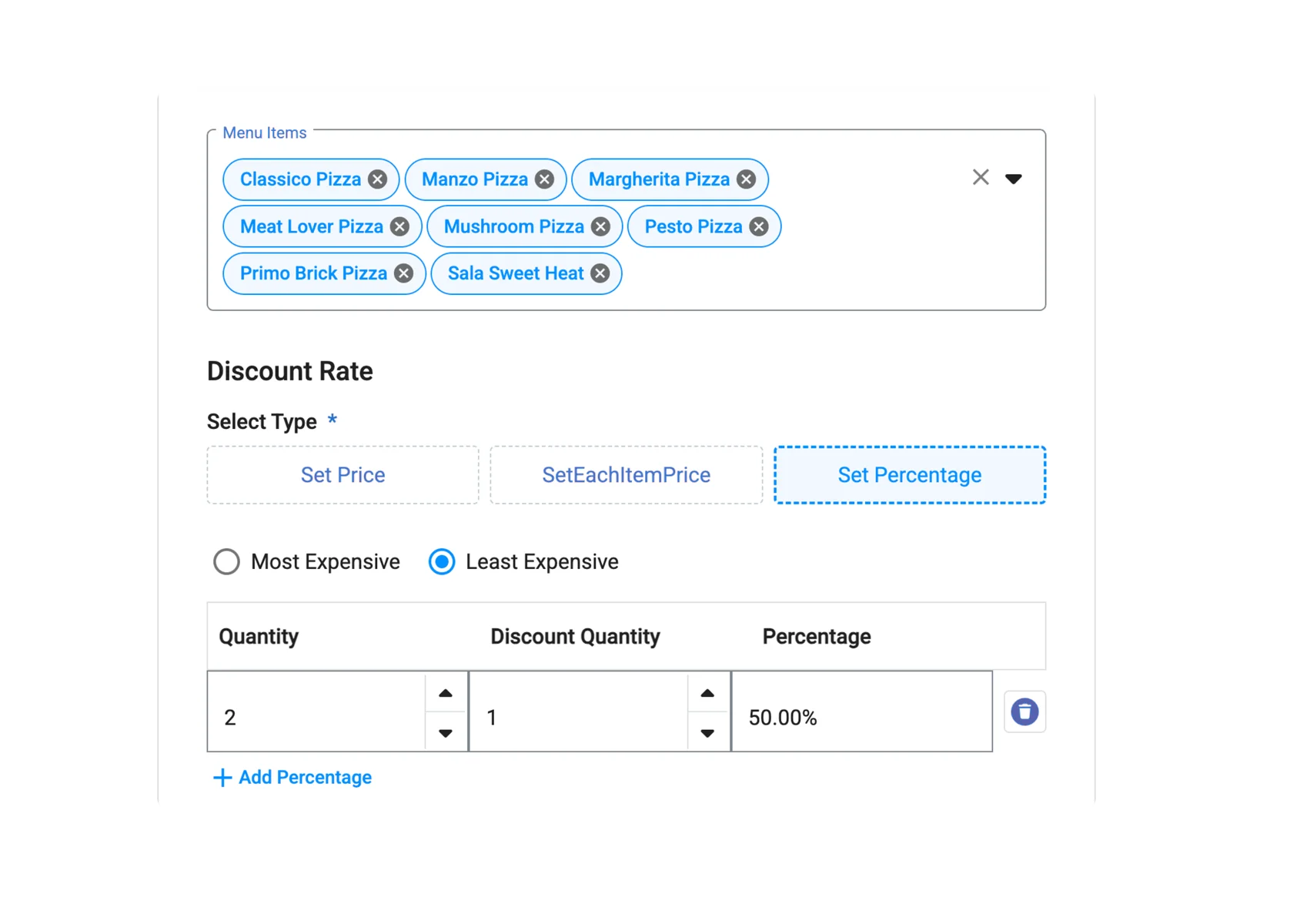 Combos - Bundle items together to create irresistible combos Combos - Restaurant POS feature for menu and sales