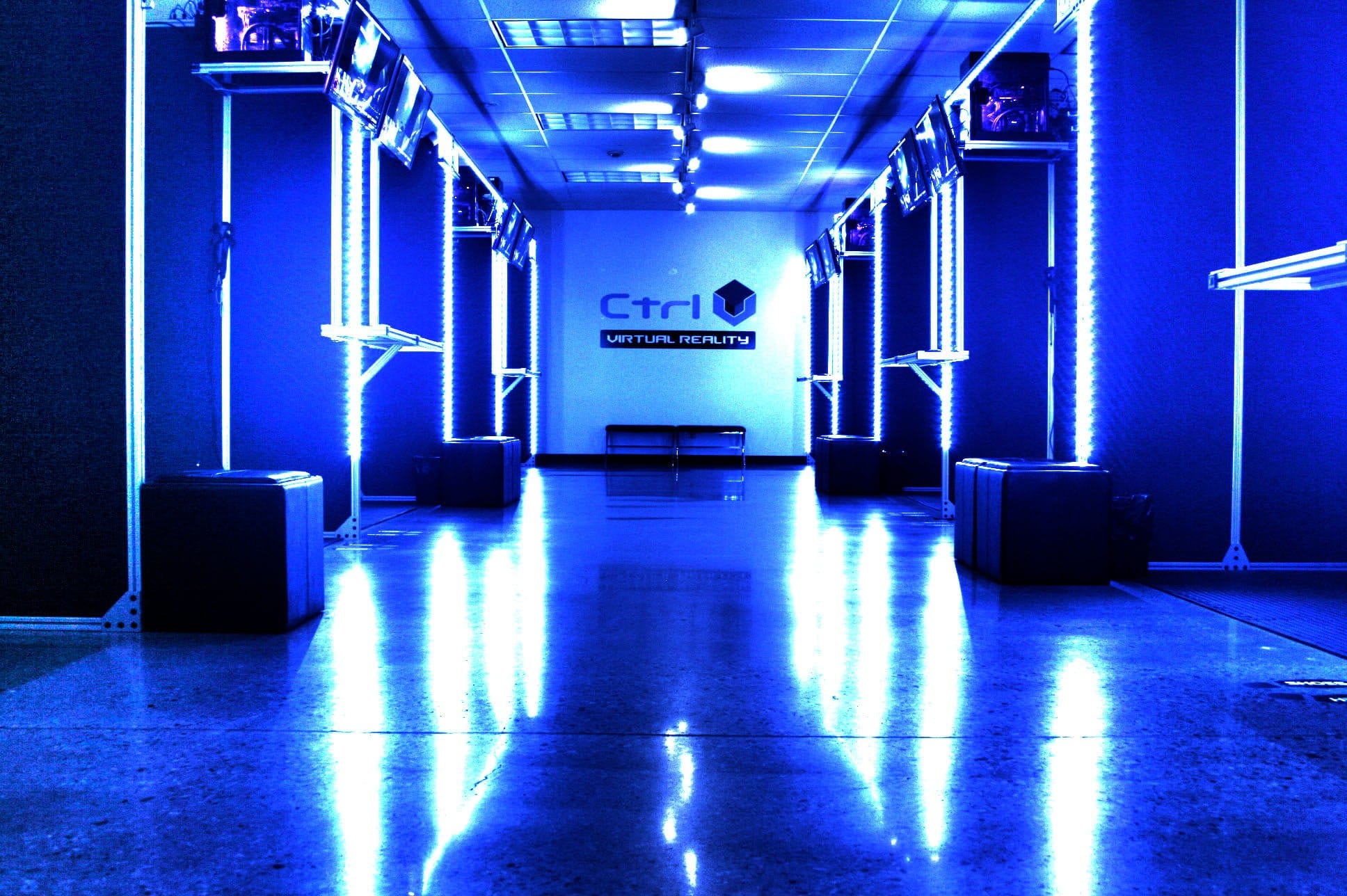 Ctrl V Virtual Reality Arcade interior