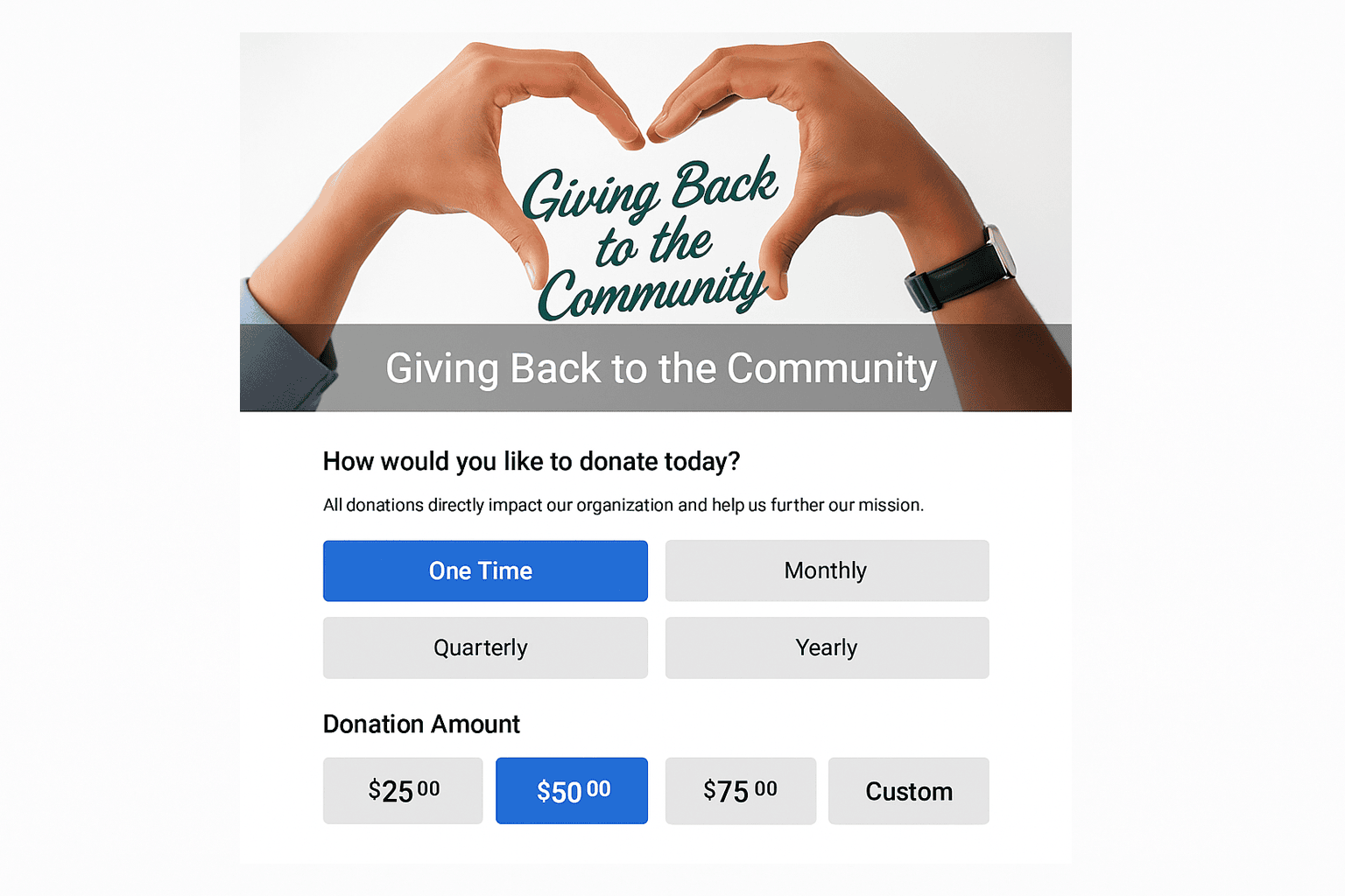 Recurring Donations