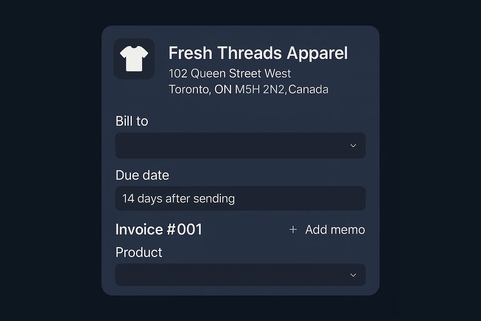 Invoicing - Branded email invoices with one-click payment processing