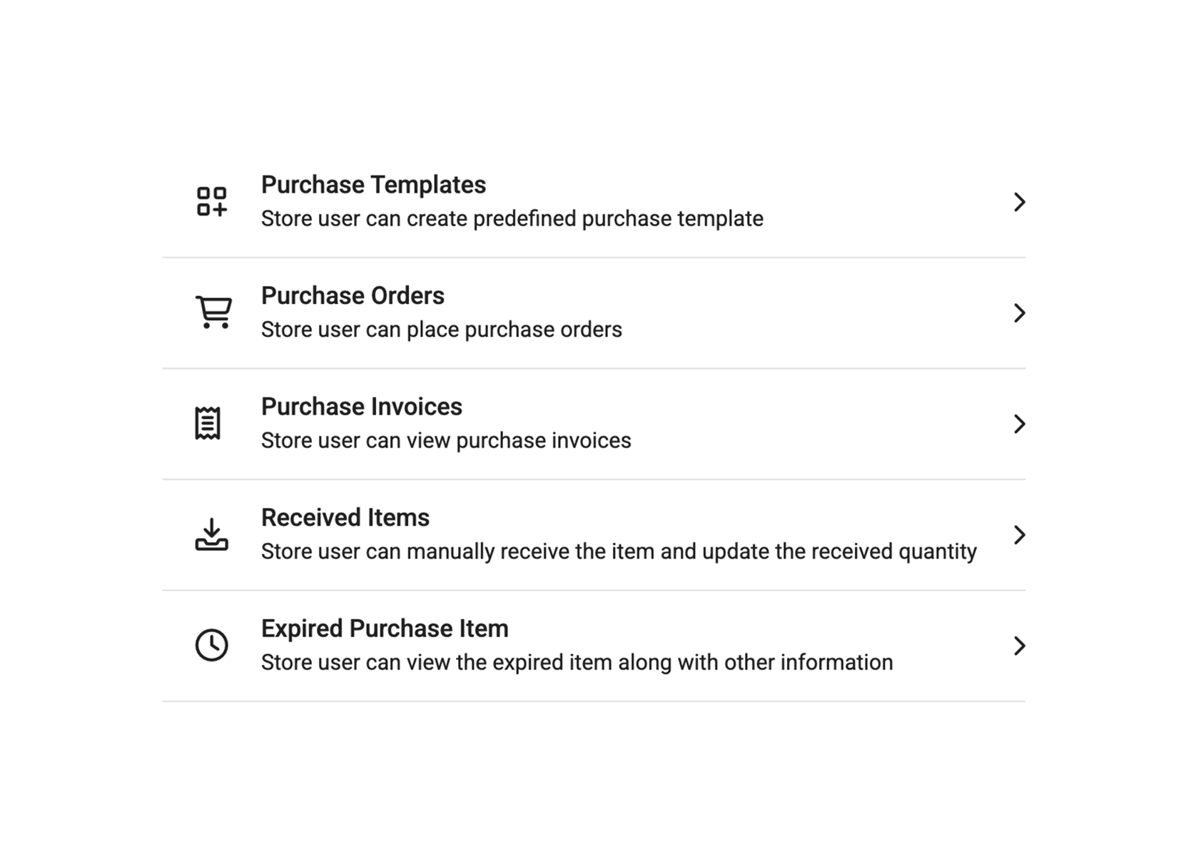 Purchase Orders