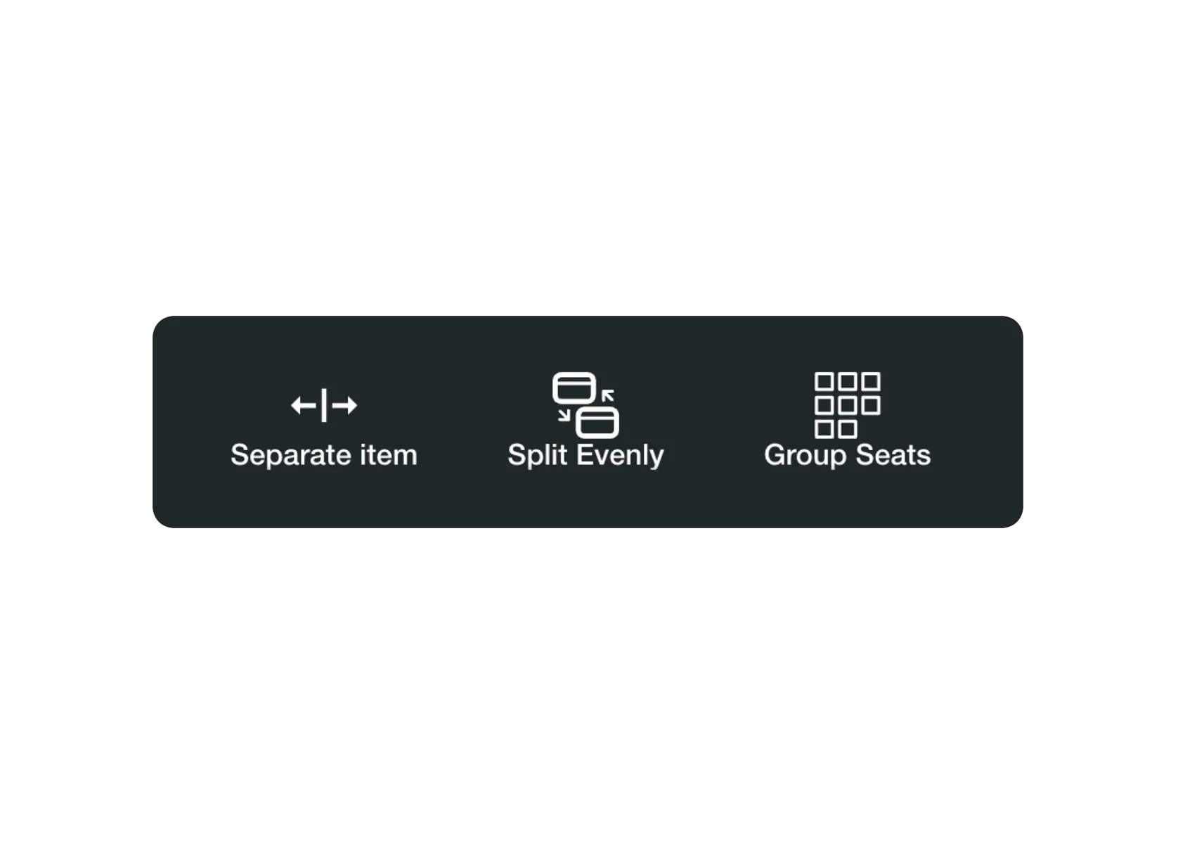 Split Checks/Bills - Simplify bill splitting with flexible options by seat, by item, or evenly distributed Split Checks/Bills - Restaurant POS feature for operations and sales