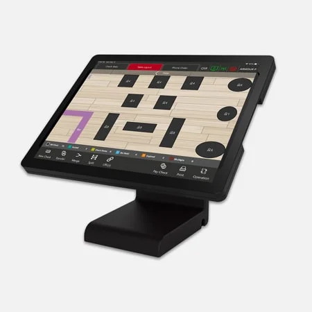 Caviar Stability - Professional stability (fixed pos stand) solution Caviar Stability - Stability (Fixed POS Stand) for restaurant POS systems