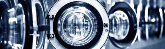 Laundry & Vending industry banner - Professional payment solutions for laundry & vending businesses