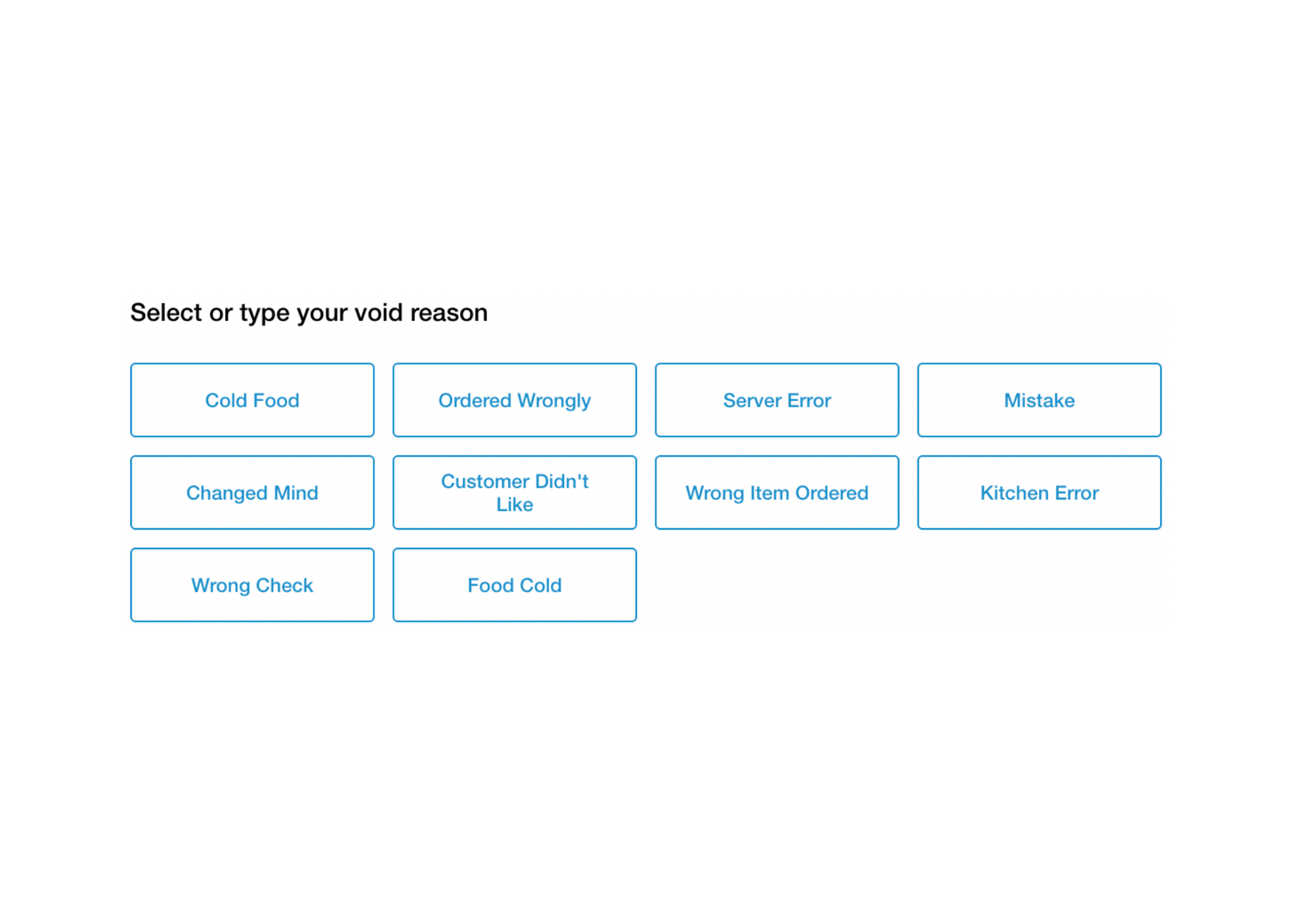 Void Transactions